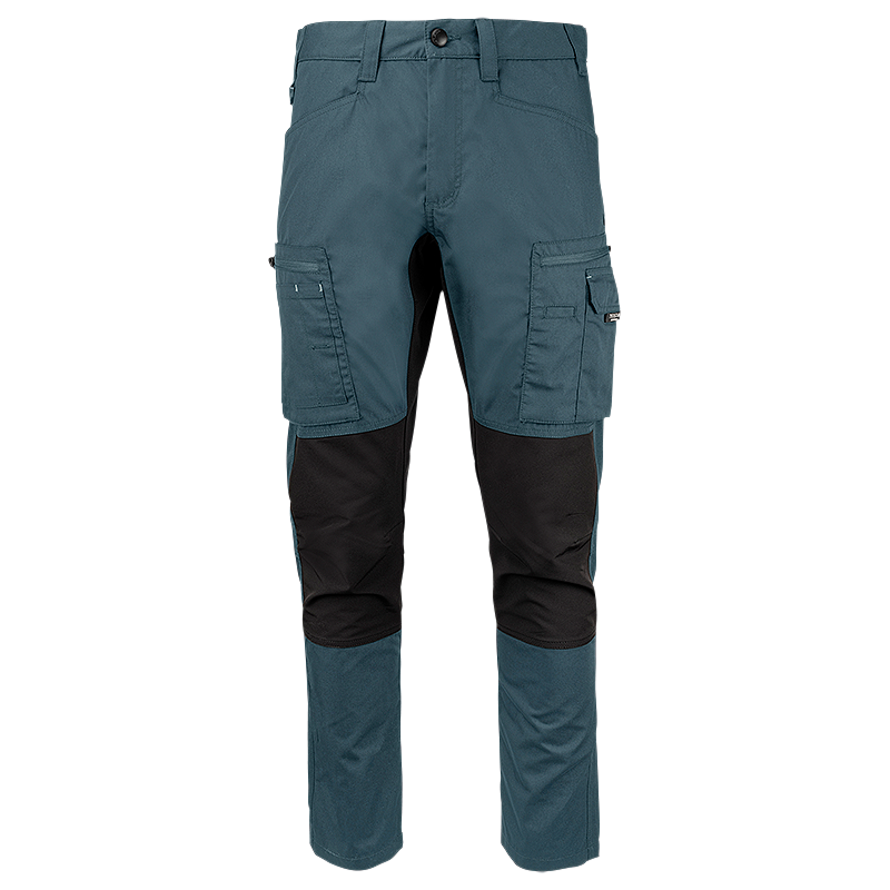 FP60-8699 Blue | Men Service Stretch Pants