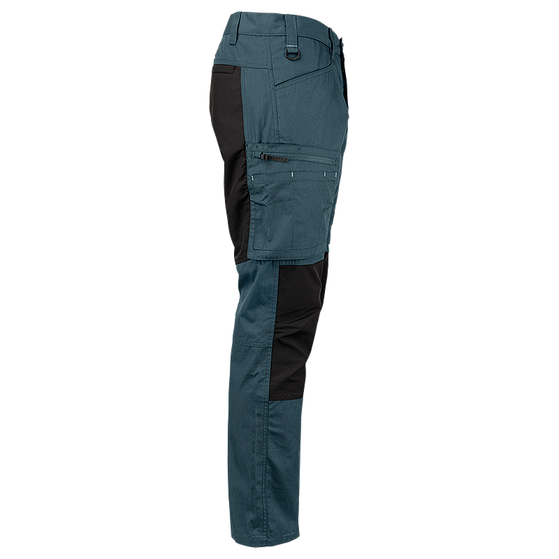 FP60-8699 Blue | Men Service Stretch Pants