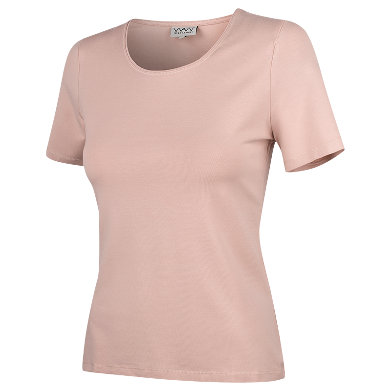 W009 LADIES SOFT SHORT-SLEEVE