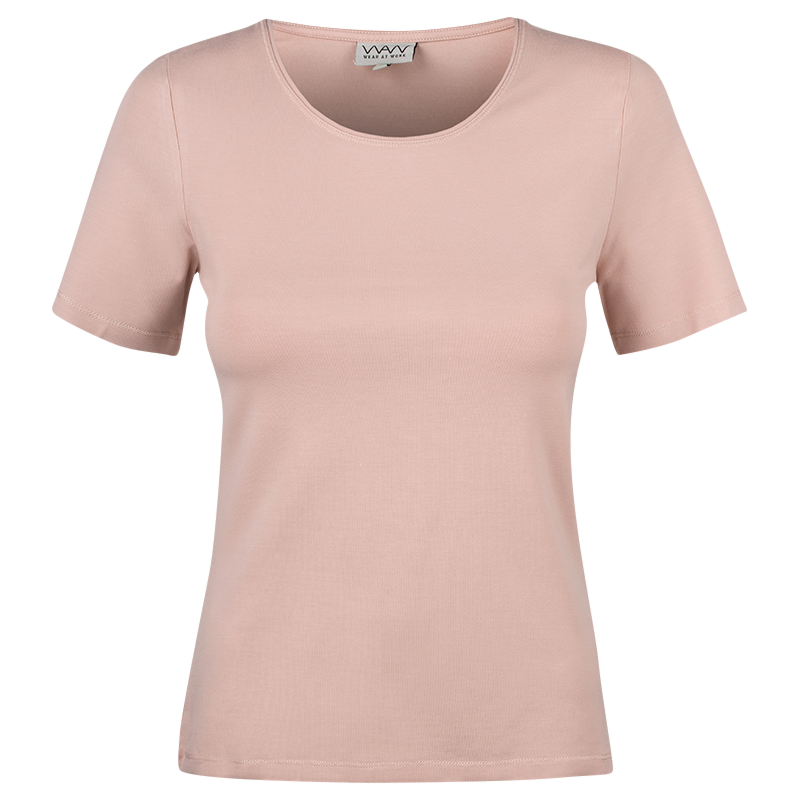 W009 LADIES SOFT SHORT-SLEEVE