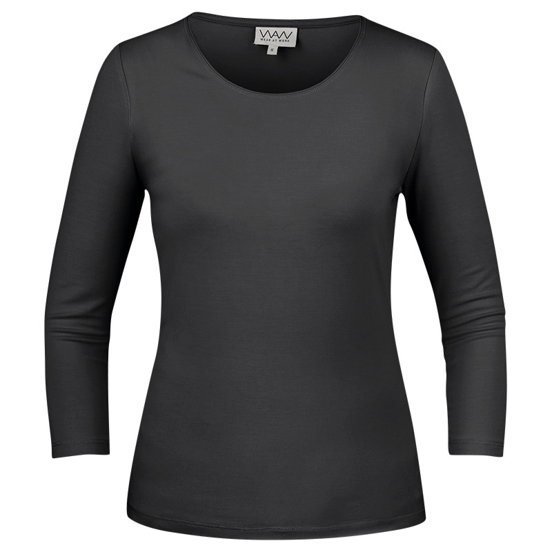 W010 DAMEN SOFT 3/4-ÄRMEL