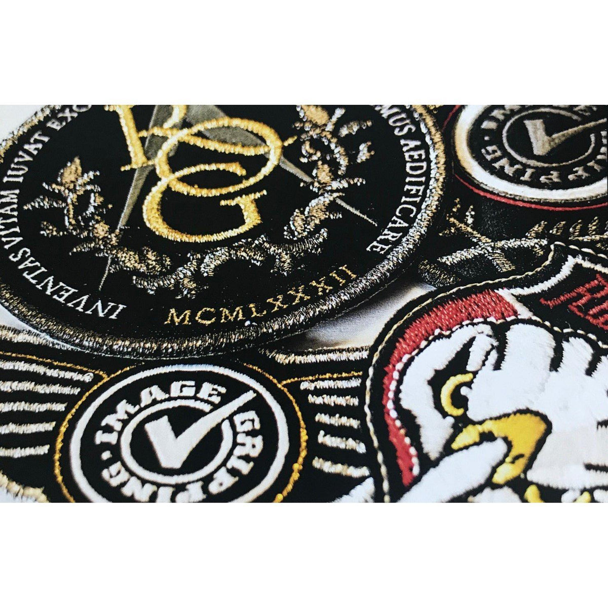 MONSTERKAART VOOR BORDUUR LOGO (badges)-Workwear Restyle